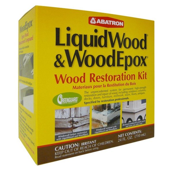 Abatron LiquidWood and WoodEpox Beige Wood Restoration Kit 24 oz WRK60R